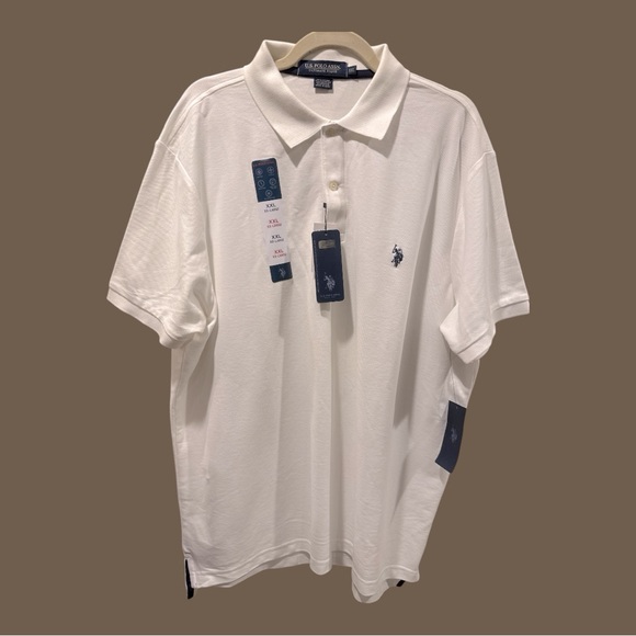 U.S. Polo Assn. Other - U.S. POLO ASSN.
ULTIMATE PIQUE Men’s White POLO SHIRT 
XXL‎